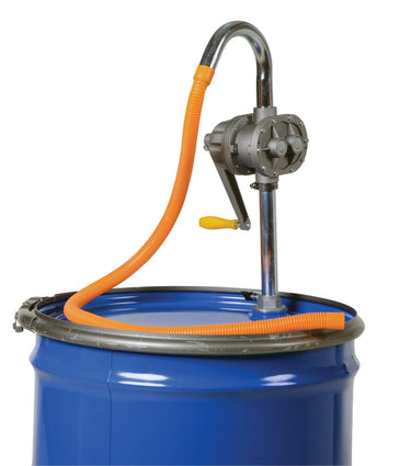 ROTARY MANUAL ALUM DRUM PUMP W/2 IN BUNG